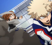 bakugo vs uraraka